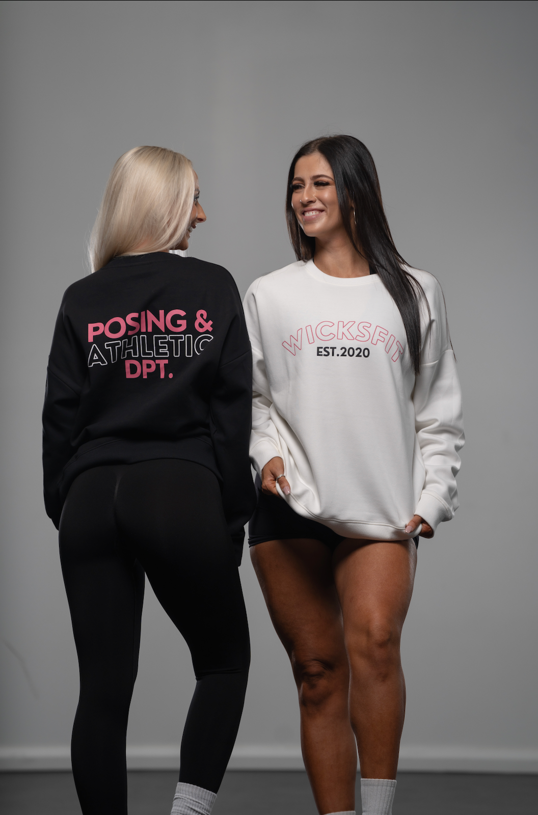 WICKSFIT Oversized Crew Jumpers